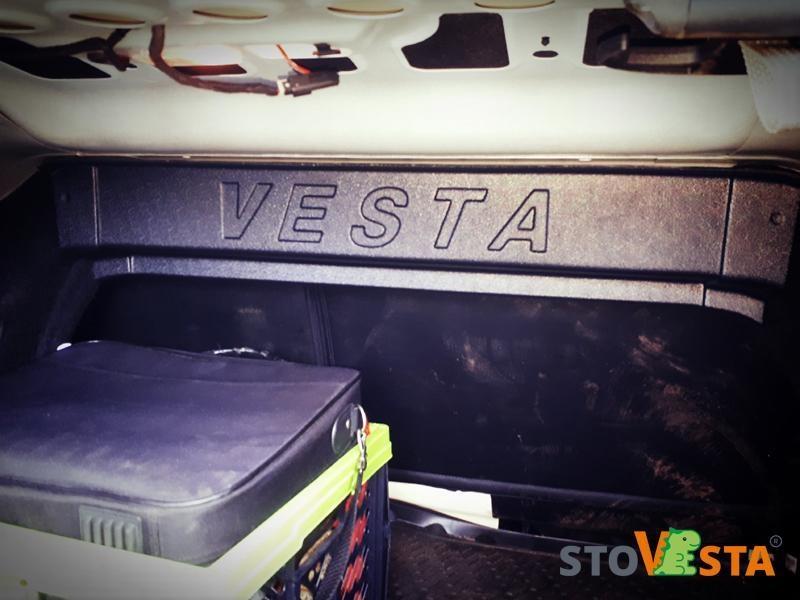 Накладка в багажник декоративная Vesta ЯрПласт