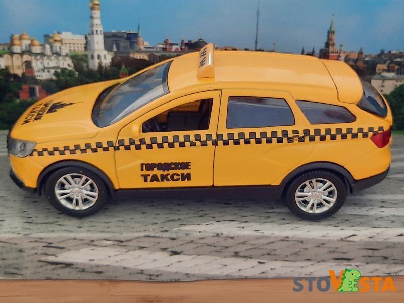 Автомодель Lada Vesta SW Cross такси Технопарк