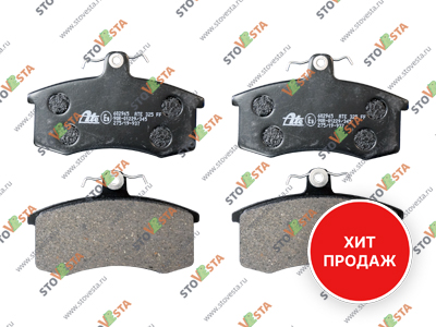 Колодки тормозные передние Granta (1.6) c 2018- ATE