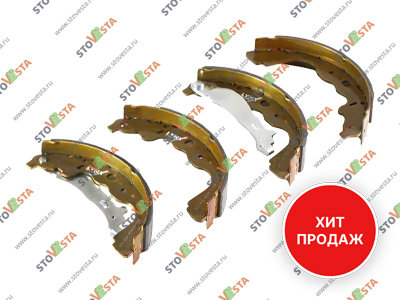 Колодки тормозные задние Largus (1.6) с 2012-2024 LYNXauto