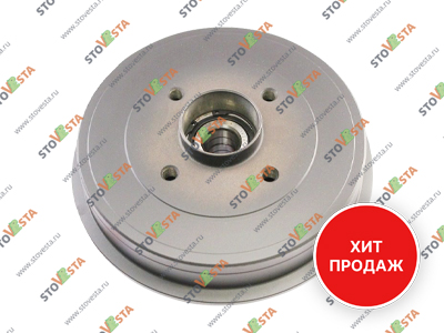 Барабан тормозной Vesta, XRay (1.6 и 1.8) с 2015- Автореал с подшипником