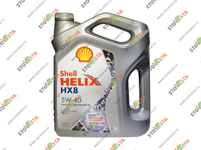 Масло моторное Shell Helix HX8 5W40 4 л