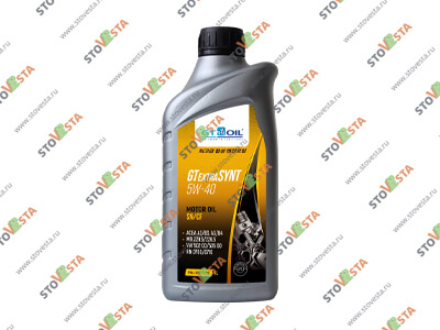 Масло моторное GT OIL EXTRA SYNT 5W40 1 л