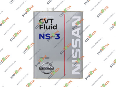 Масло трансмиссионное для вариатора Vesta, XRay (1.6) c 2015- Nissan CVT NS-3 4 л