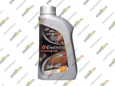 Масло моторное G-Energy Synthetic Active 5W40 1 л
