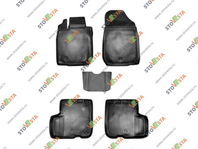 Коврики в салон Largus FL 2021- 5 мест Rival 16003005